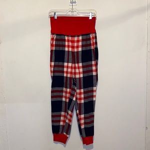 Aerie Plaid Joggers